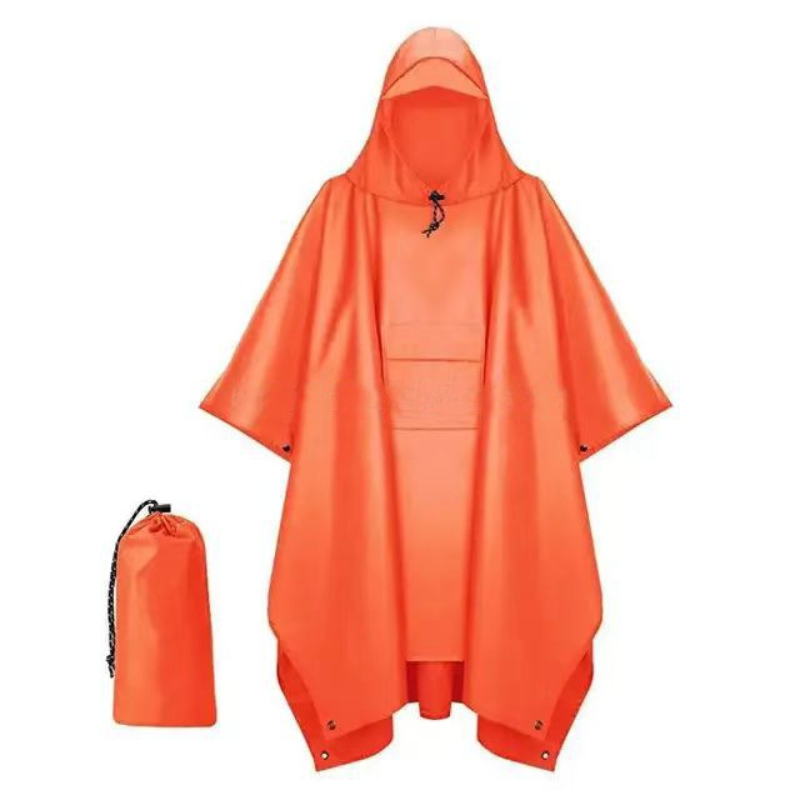 Camping Rain Poncho - Уличный 3 в 1, военный плащ
