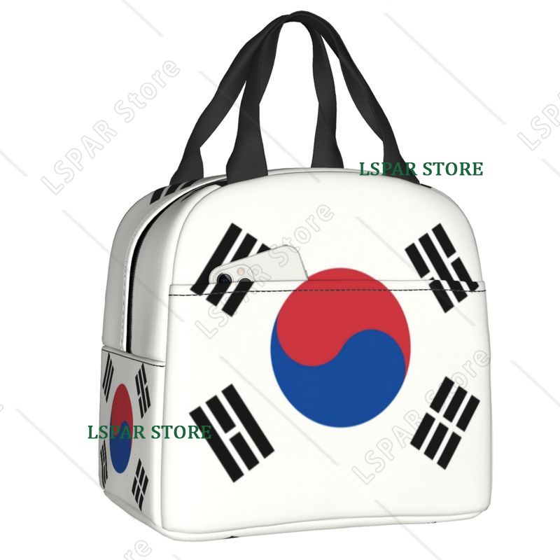 Outdoor Camping Korea - Термоизолированные сумки для обедов с флагом