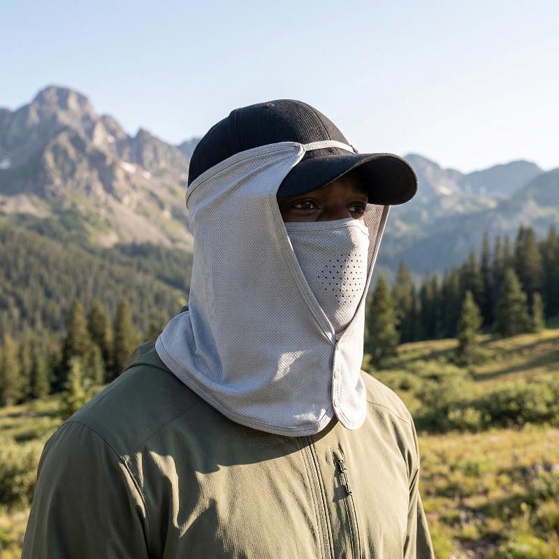Camping Outdoor Quick Drying Sun Neck Protection Cap Hat - Набор зубочисток и флоссеров из нержавеющей