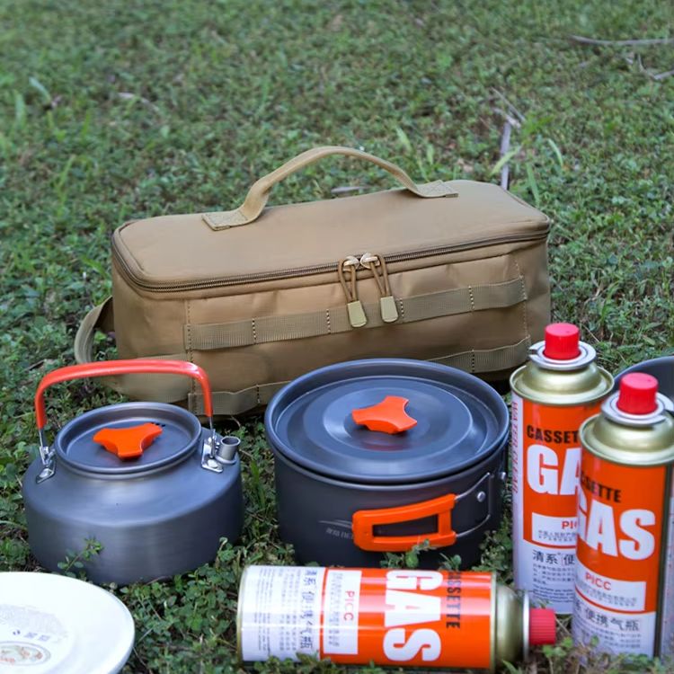 Outdoor Camping Cooking Equipment - Сумка для хранения кухонной утвари из