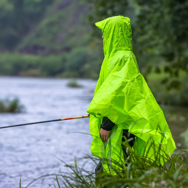 Водонепроницаемый дождевик 3-в – обзор и цена Camping Rain Poncho