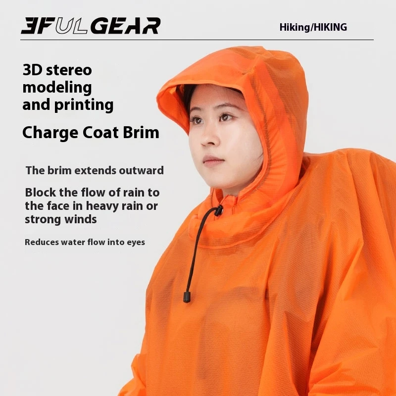 3F UL GEAR Ультралегкий походн – обзор и цена Camping Rain Poncho