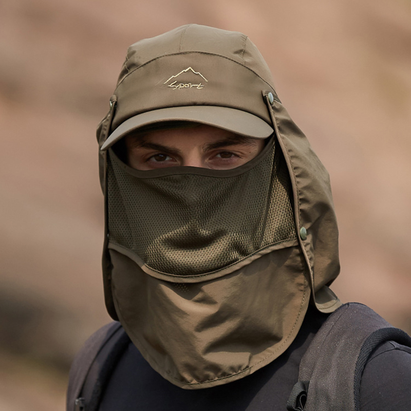 Многофункциональная Складная б – обзор и цена Camping Outdoor Quick Drying Sun Neck Protection Cap Hat