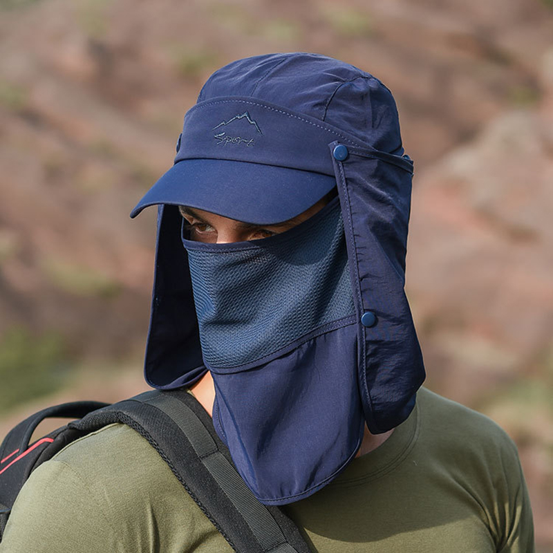 Многофункциональная Складная б – обзор и цена Camping Outdoor Quick Drying Sun Neck Protection Cap Hat