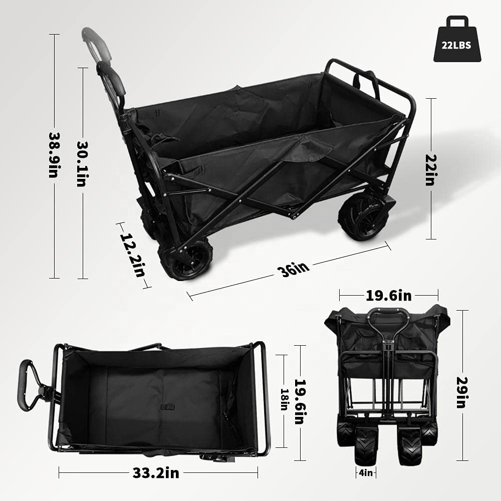 Новая складная тележка большой – обзор и цена Outdoor Camping Set