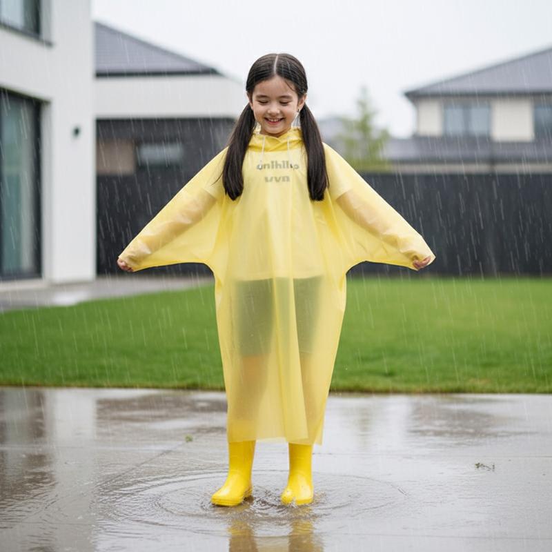Одноразовый детский дождевик и – обзор и цена Camping Rain Poncho