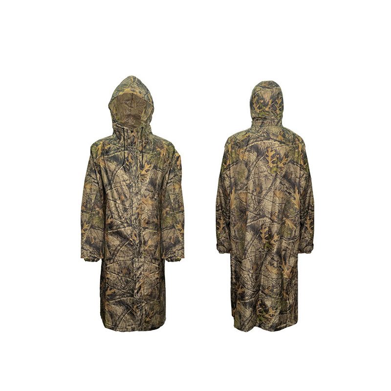 Длинный Камуфляжный плащ для м – обзор и цена Camping Rain Poncho