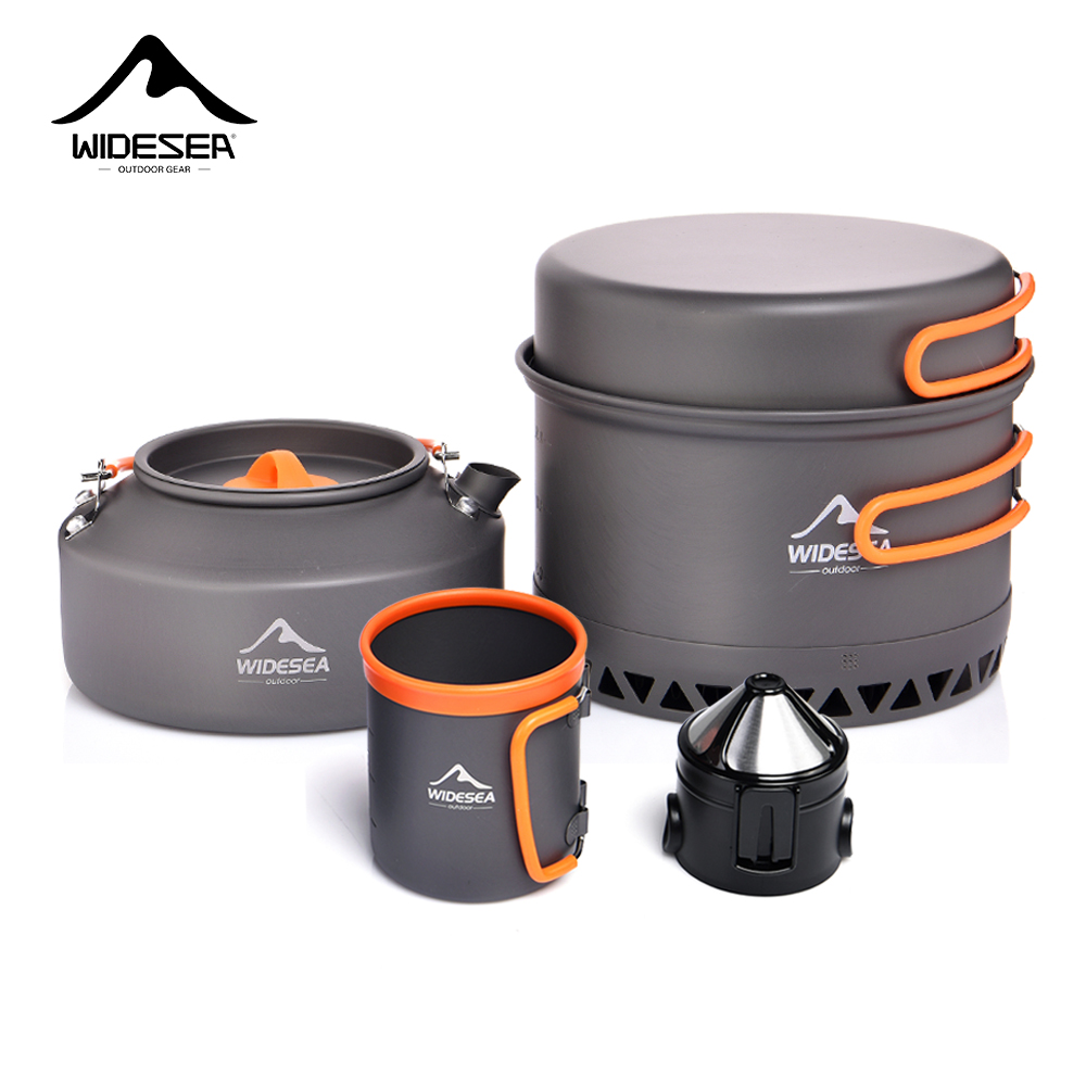 Посуда для кемпинга, набор ули – обзор и цена Outdoor Camping Cooking Equipment