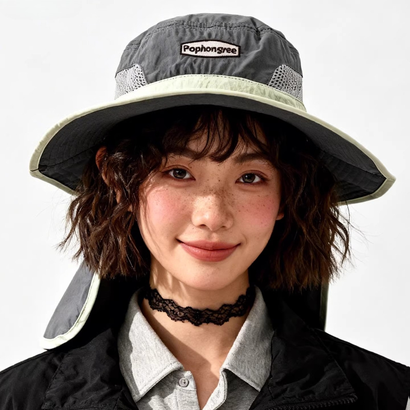 Модные быстросохнущие панамы с – обзор и цена Camping Outdoor Quick Drying Sun Neck Protection Cap Hat