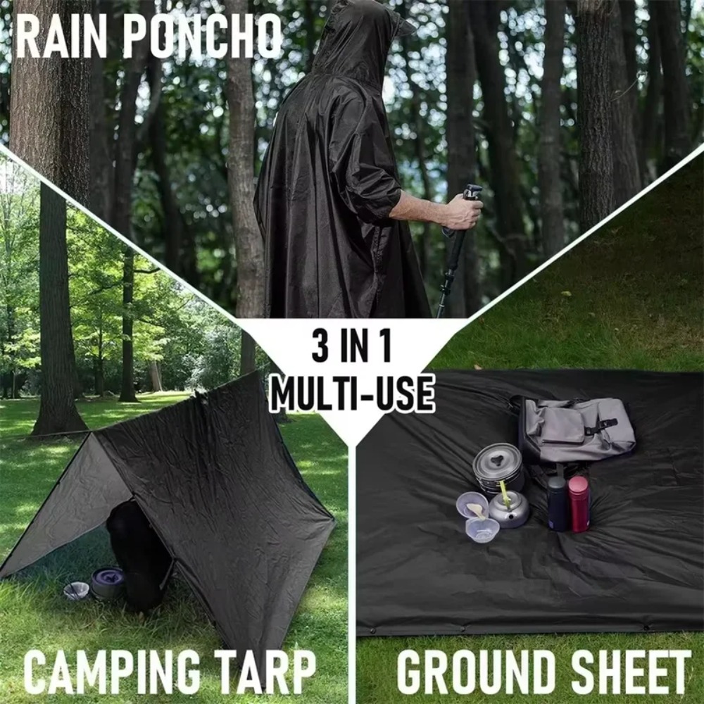 Многофункциональный уличный до – обзор и цена Camping Rain Poncho