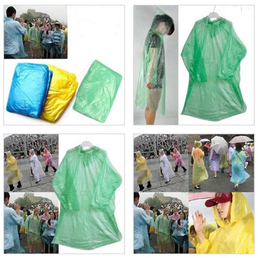Одноразовый дождевик-пончо для – обзор и цена Camping Rain Poncho