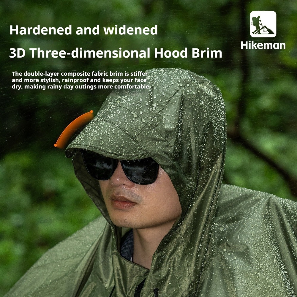 Ультралегкий дождевик на молни – обзор и цена Camping Rain Poncho
