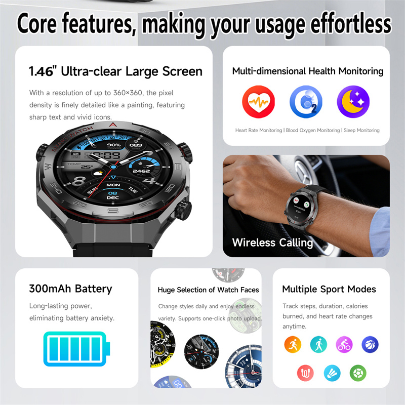 Новые умные часы Watch6 Ultra  – обзор и цена Outdoor Camping Japan