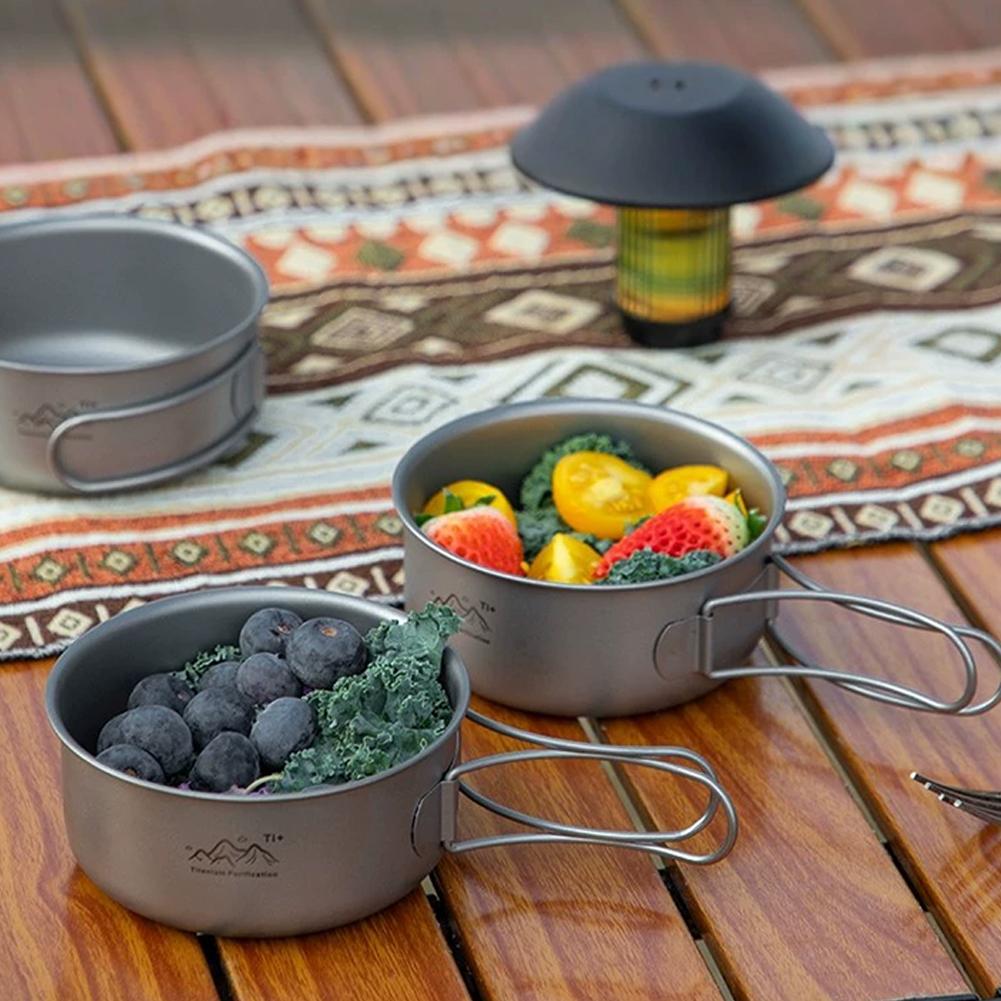 Походная титановая котелка с п – обзор и цена Outdoor Camping Korea