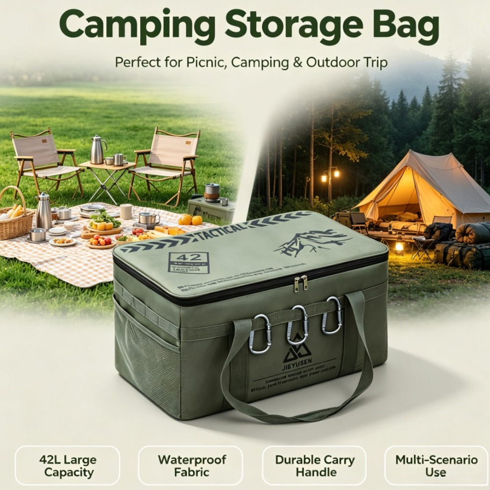 Складной портативный контейнер – обзор и цена Outdoor Camping Cooking Equipment