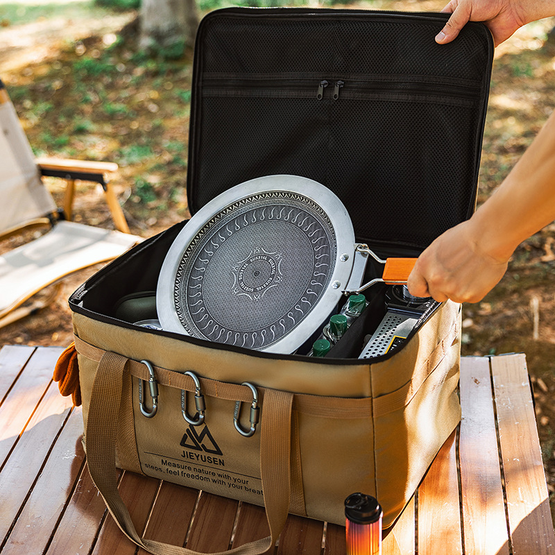 Складной портативный контейнер – обзор и цена Outdoor Camping Cooking Equipment