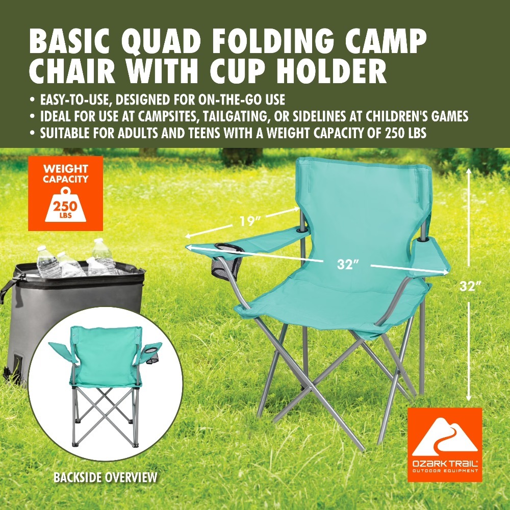 Складной кемпинговый стул Ozar – обзор и цена Camping Quad