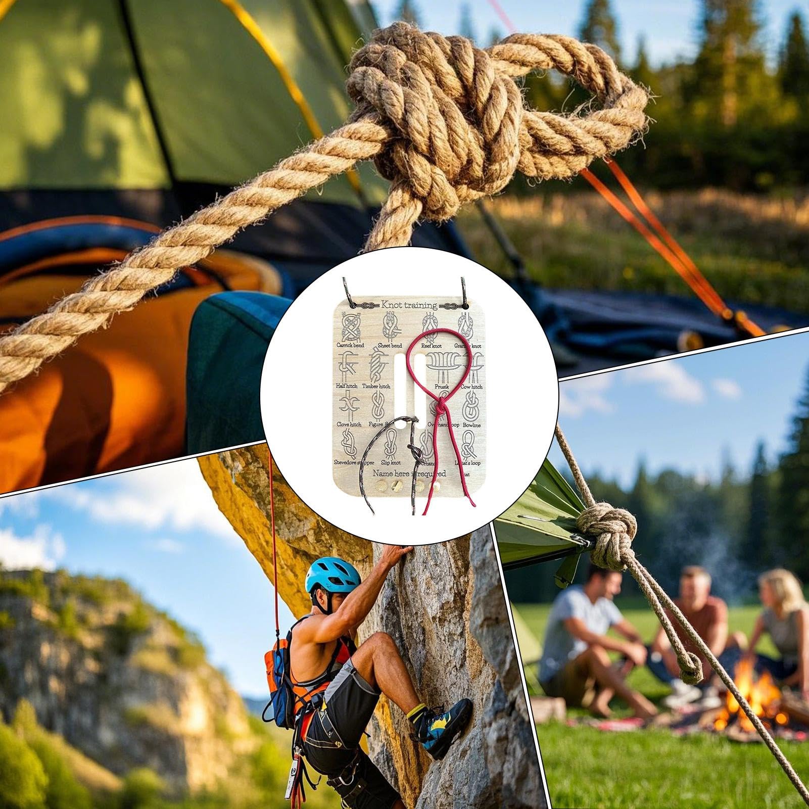 Набор для обучения узлам и раб – обзор и цена Outdoor Camping Ideas For Adults