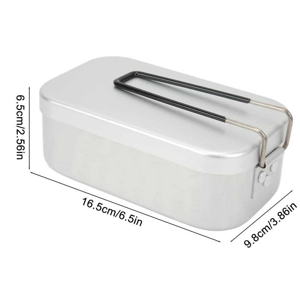 800 мл алюминиевые ланч-боксы, – обзор и цена Outdoor Camping Cooking Equipment