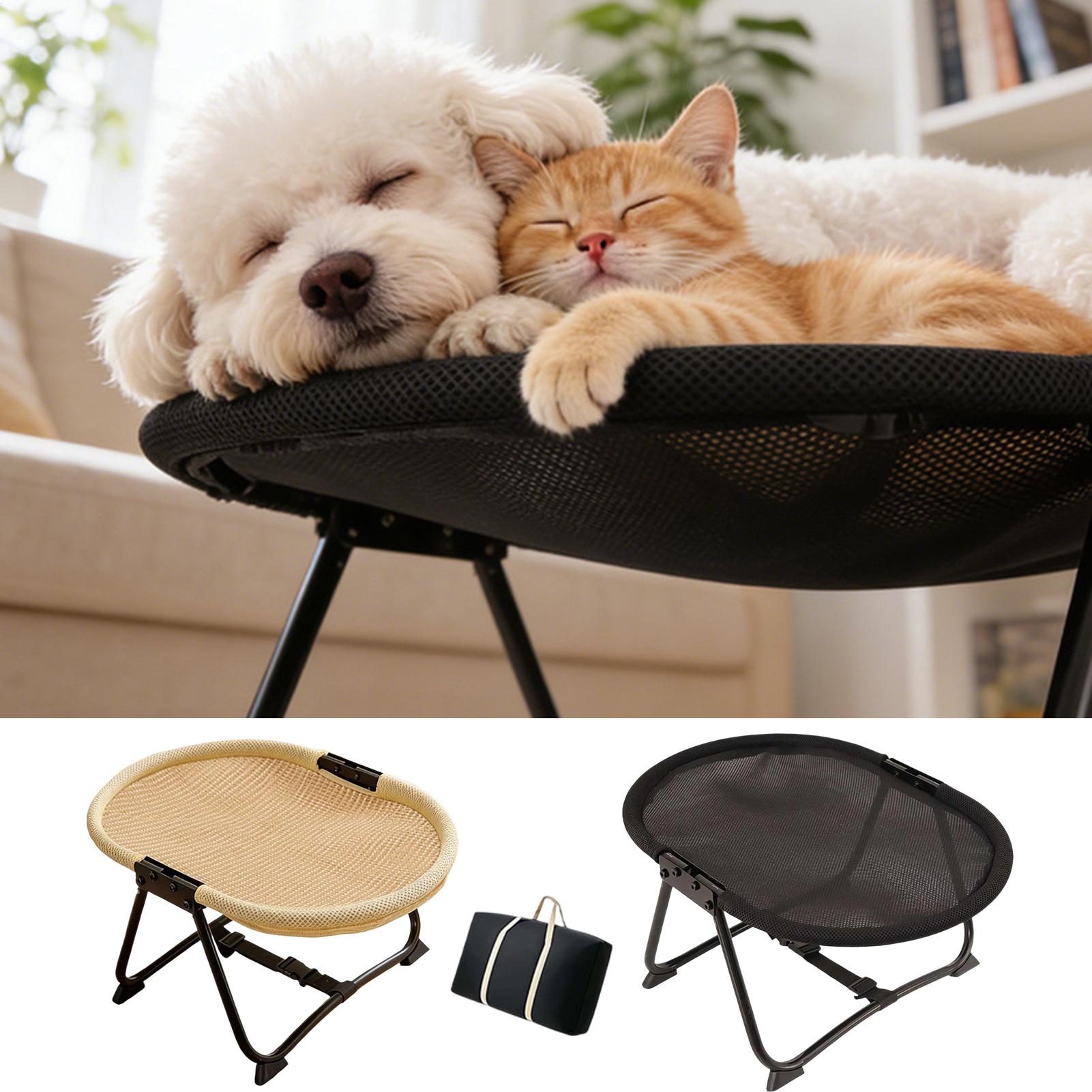 Складная дышащая кровать-лежан – обзор и цена Outdoor Camping Dog Bed
