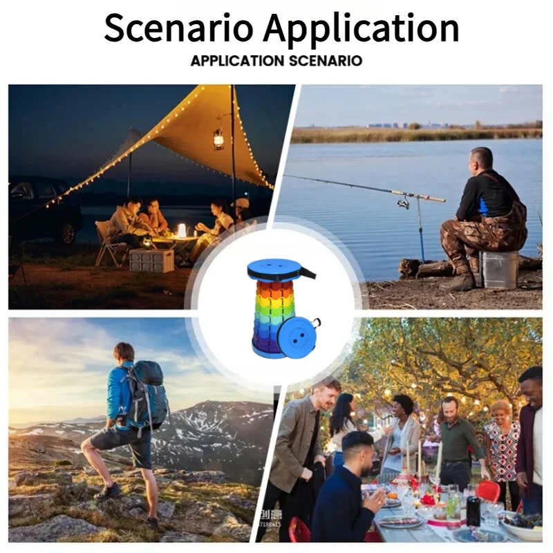 Радужный телескопический склад – обзор и цена Outdoor Camping Set