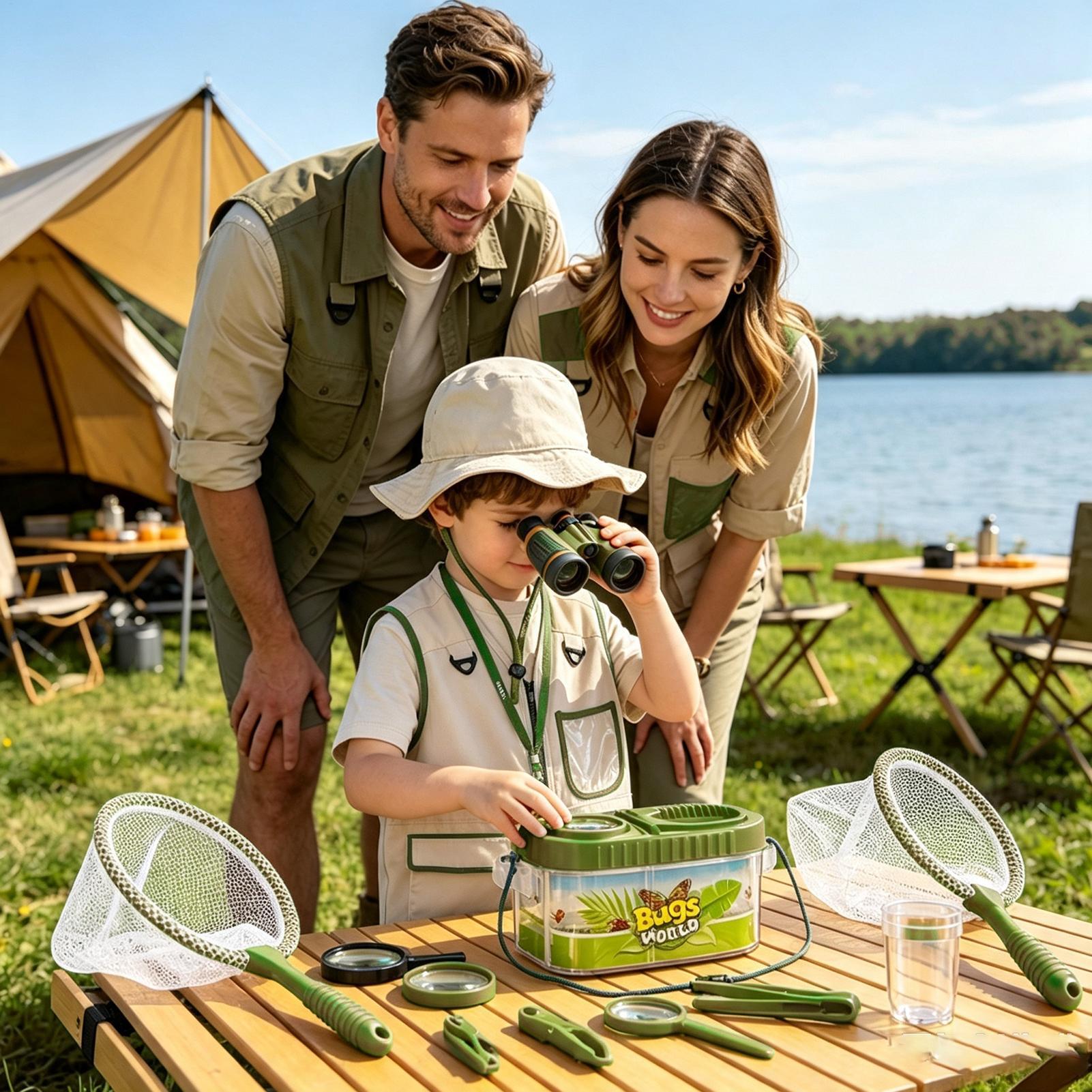 Детский набор для приключений  – обзор и цена Outdoor Camping Activities For Kids