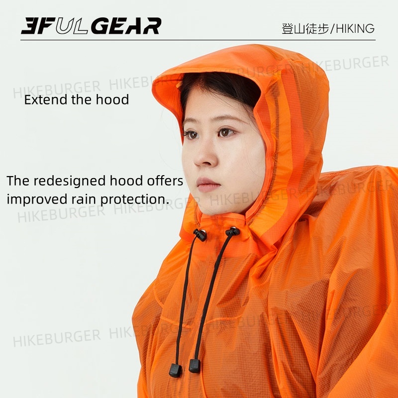 3F UL GEAR 3-в-1 дождевик-понч – обзор и цена Camping Rain Poncho