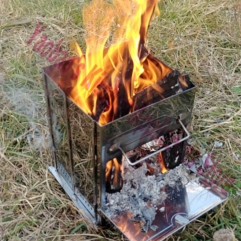 Портативная разборная дровяная – обзор и цена Outdoor Camping Cooking Equipment