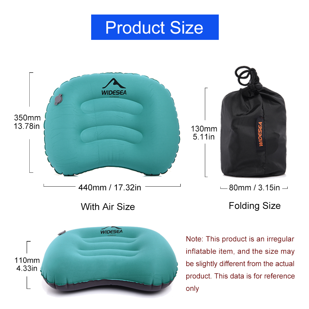 Портативная надувная подушка W – обзор и цена Outdoor Camping Floor Mat
