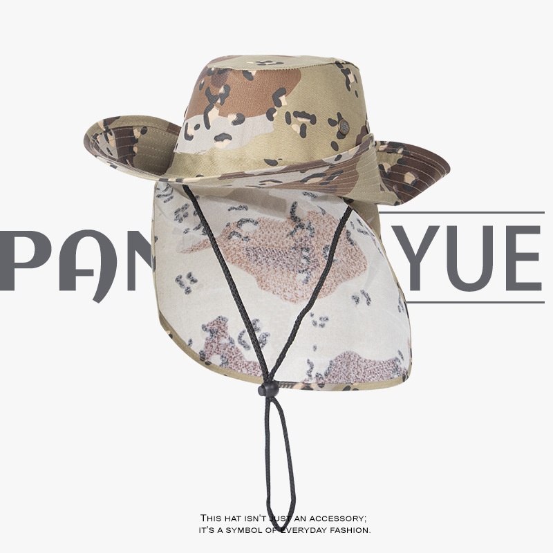 Новая летняя камуфляжная шляпа – обзор и цена Camping Outdoor Quick Drying Sun Neck Protection Cap Hat