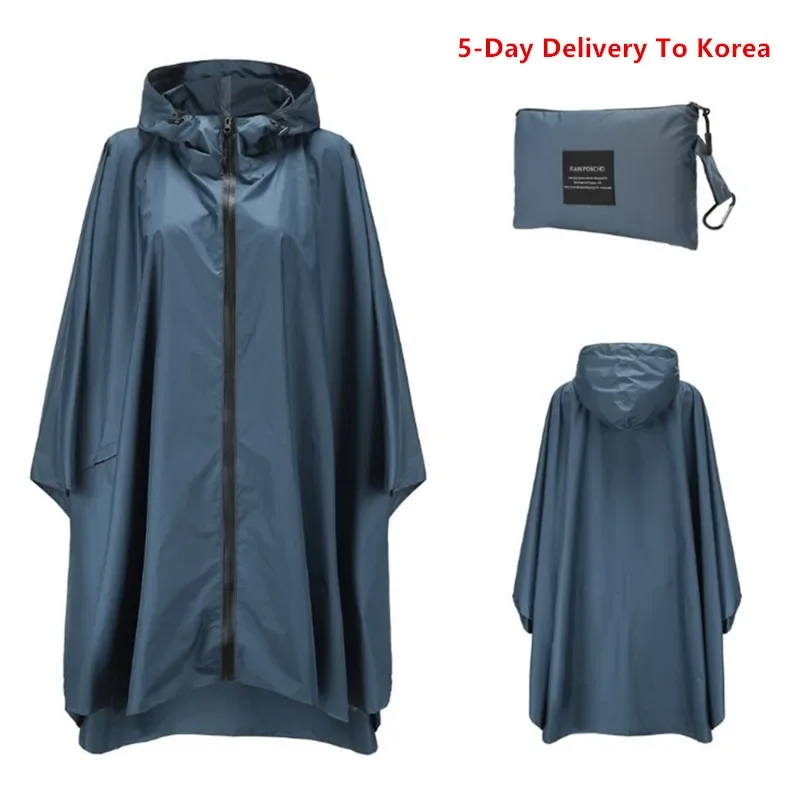Нейлоновый мотоциклетный плащ  – обзор и цена Camping Rain Poncho