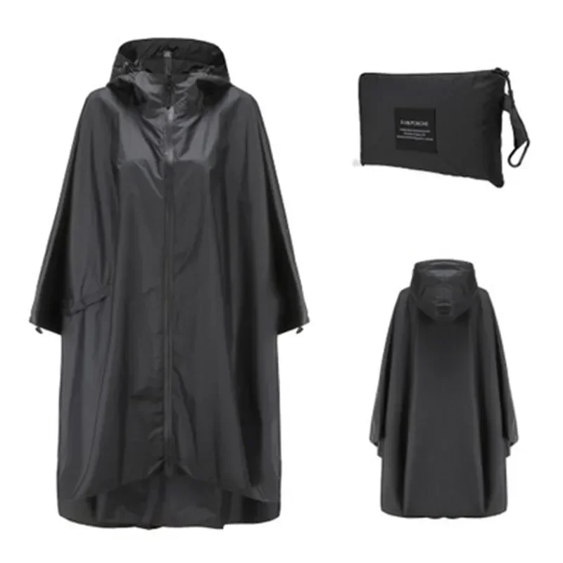Нейлоновый мотоциклетный плащ  – обзор и цена Camping Rain Poncho
