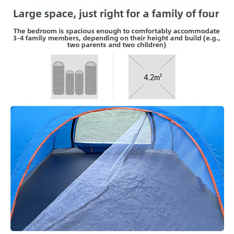 Палатка для кемпинга на открыт – обзор и цена Camping Quad