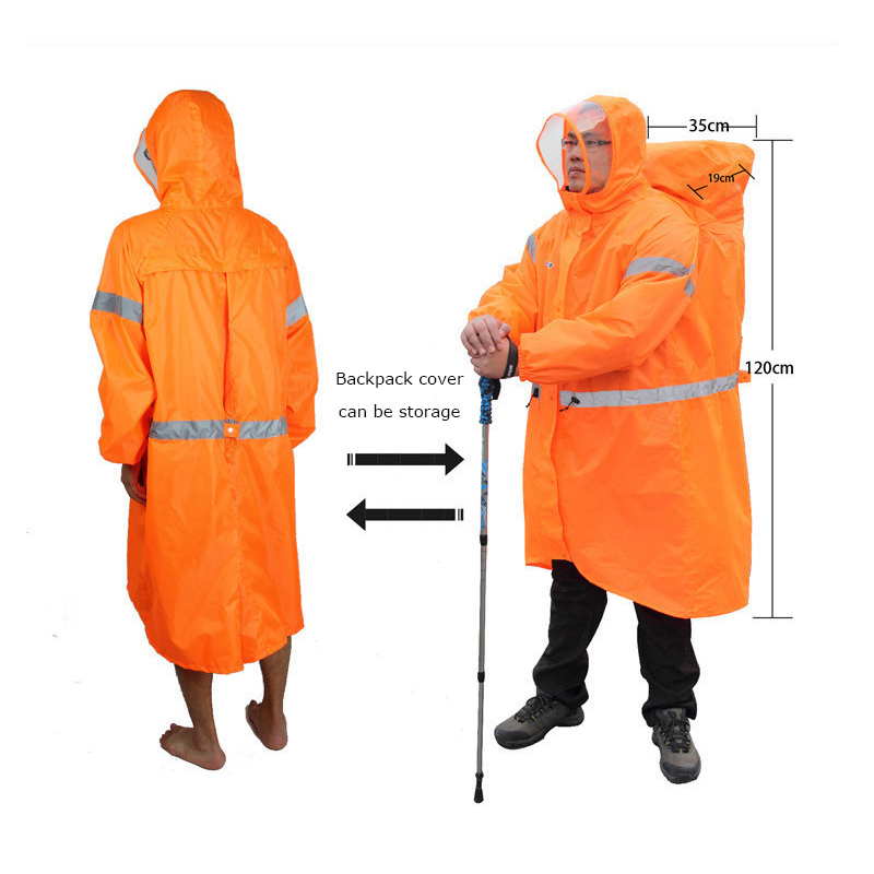Универсальный светоотражающий  – обзор и цена Camping Rain Poncho