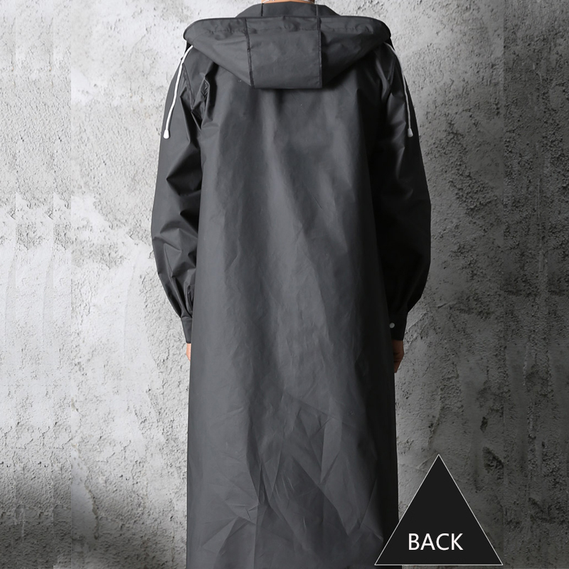 Черный модный водонепроницаемы – обзор и цена Camping Rain Poncho
