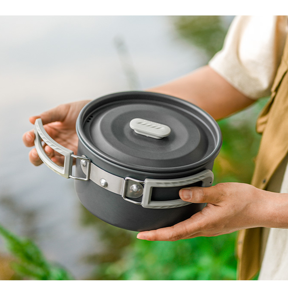 Набор уличных кастрюль Natureh – обзор и цена Outdoor Camping Cooking Equipment