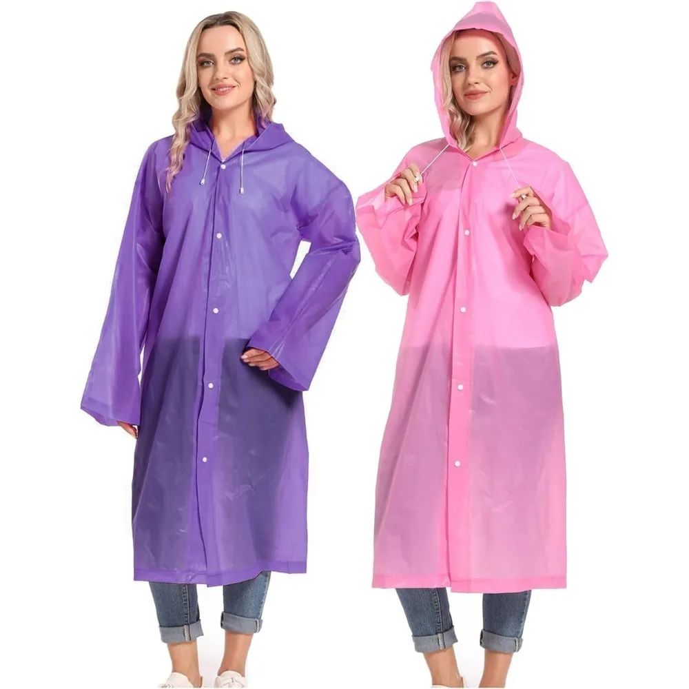  1/2 шт. Компактное многоразо – обзор и цена Camping Rain Poncho